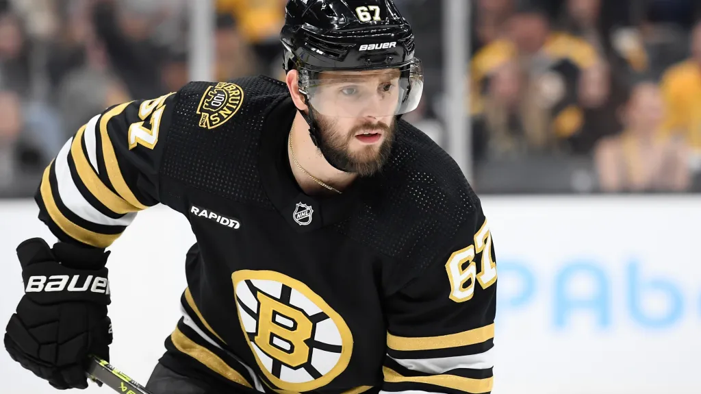 Jakub Zbořil v dresu Bostonu