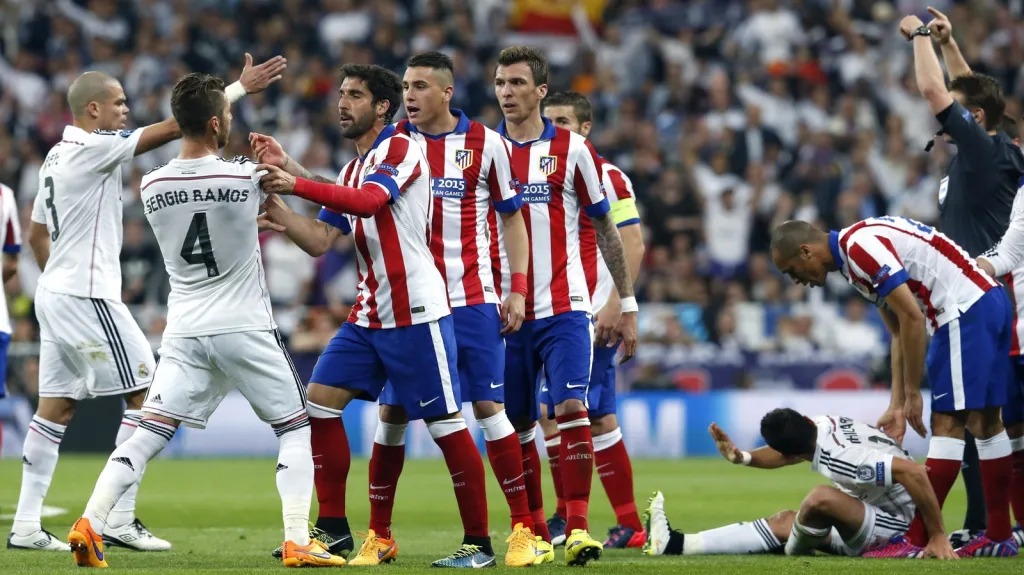 Utkání Real Madrid - Atlético Madrid