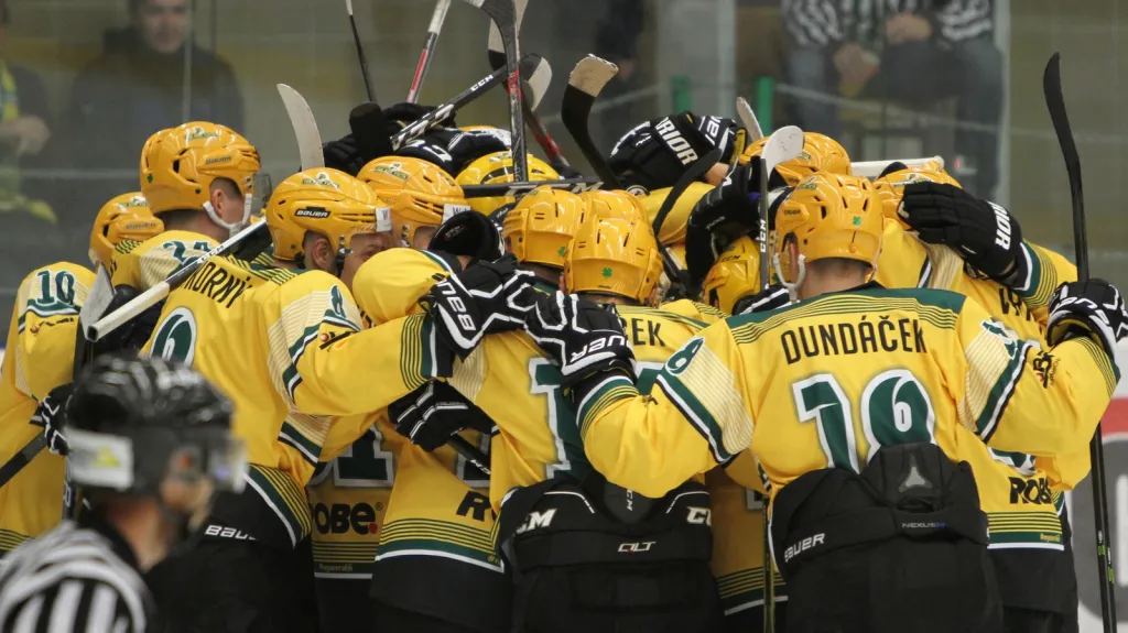 Radost hokejistů Vsetína