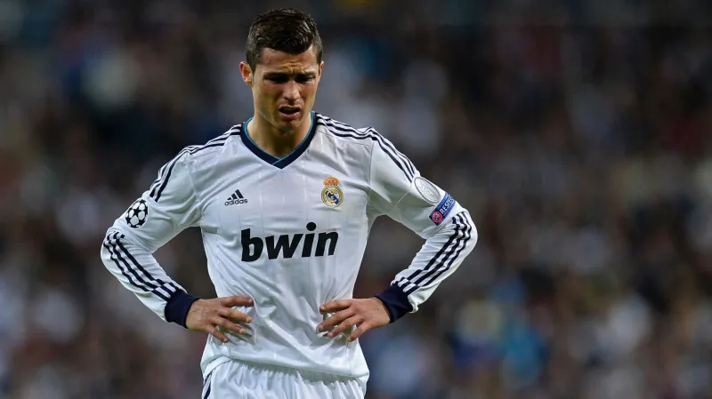 Smutnící Cristiano Ronaldo