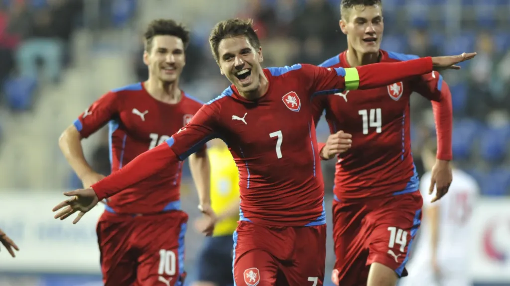Radost českých fotbalistů do 21 let