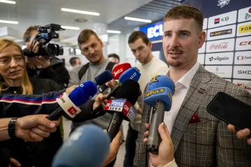 Roman Červenka před odletem na MS