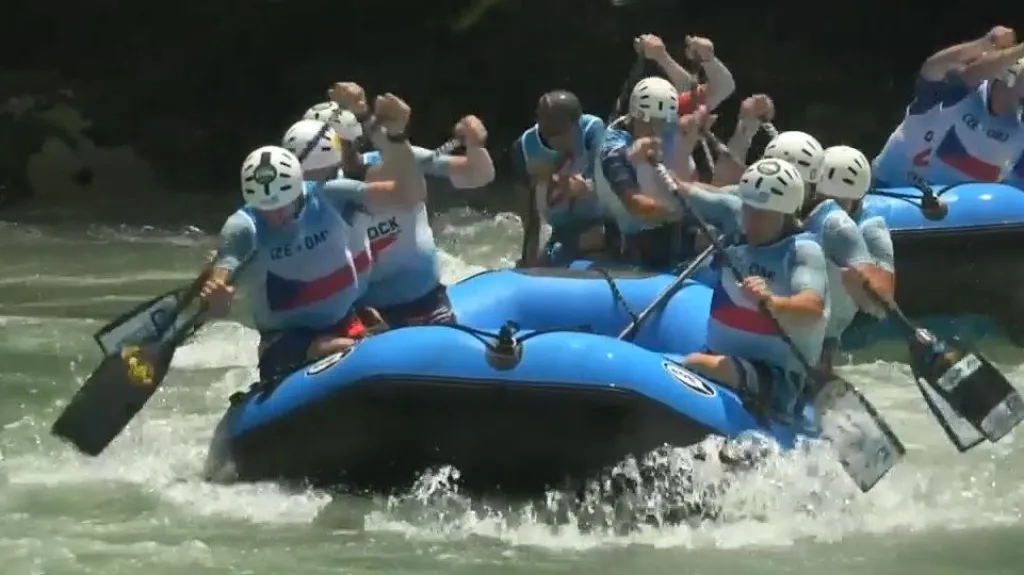 Čeští raftaři si na úvod ME připsali zisk 11 medailí