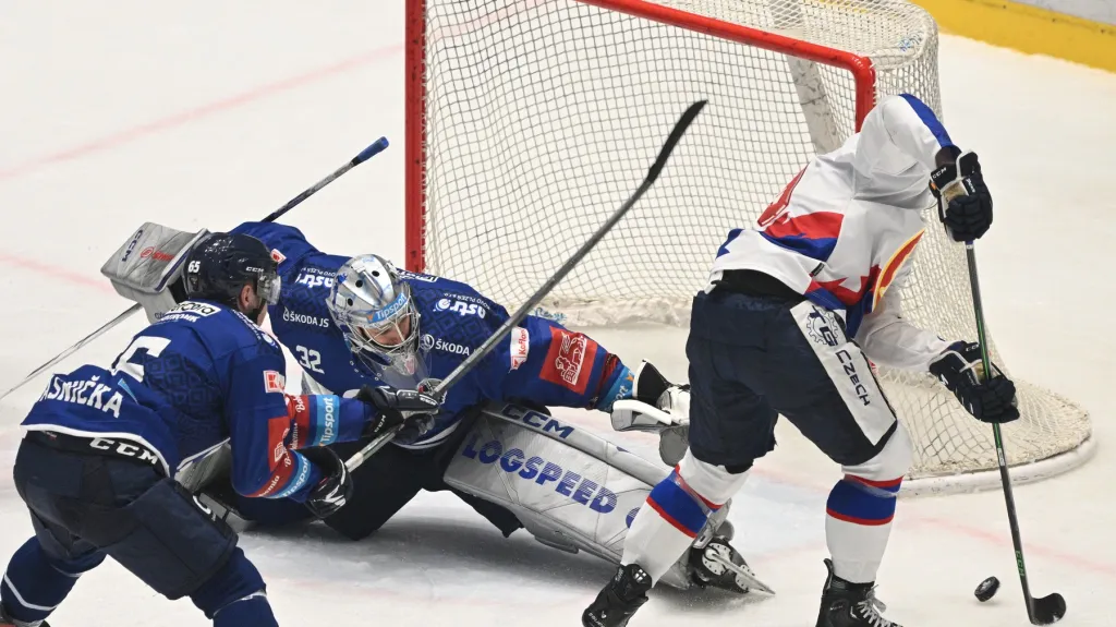 Utkání Kladno - Plzeň