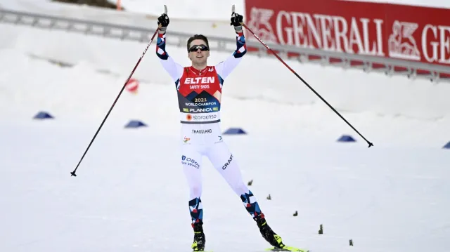 Závěr běžecké části závodu sdruženářů