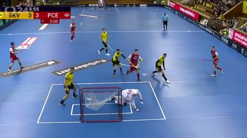 Vinohrady i díky hattricku Skřivánka porazily poslední Pardubice