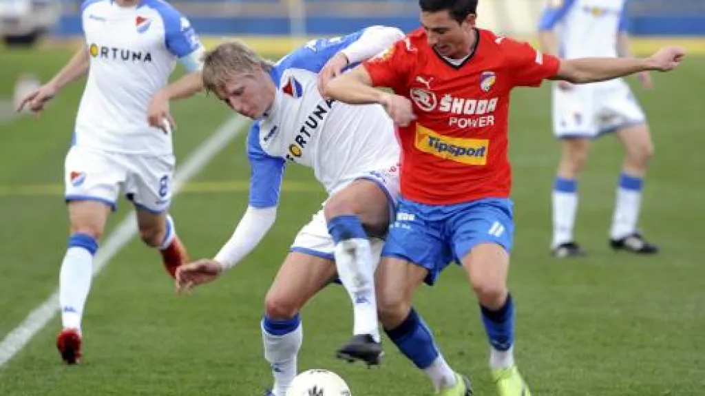 Utkání Baník Ostrava - Viktoria Plzeň