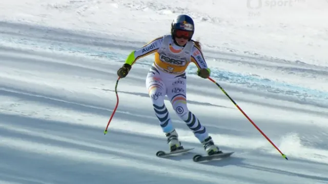 Vítězná jízda Emmy Aicherové v super-G v La Thuile