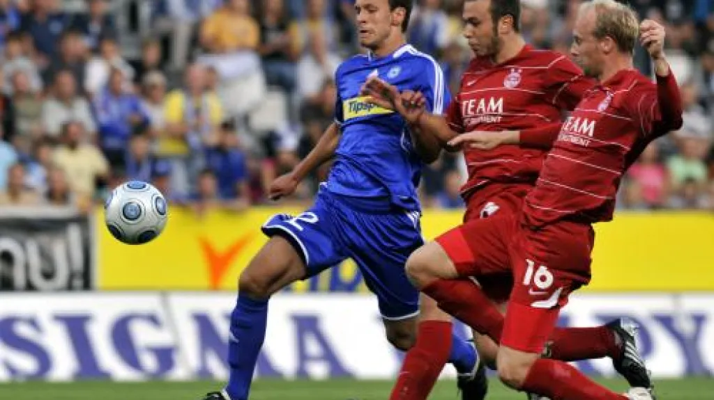 Utkání SK Sigma Olomouc- FC Aberdeen