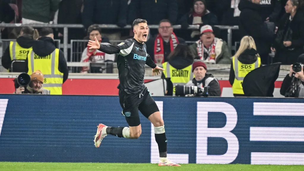 Patrik Schick rozhodl o výhře Leverkusenu