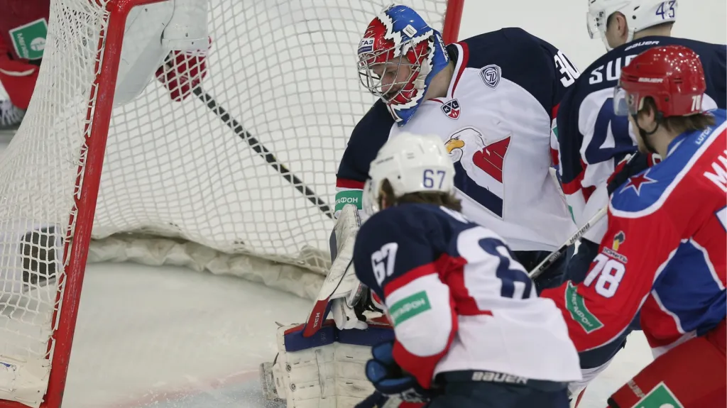 Utkání CSKA Moskva - Slovan Bratislava