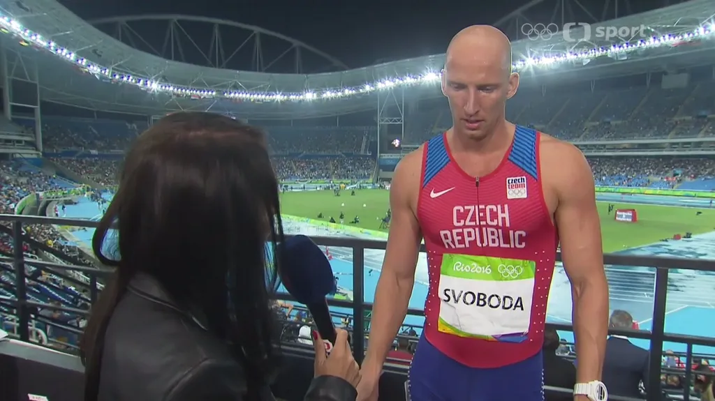Svoboda: Technicky to nevyšlo, na překážku jsem si šlápl