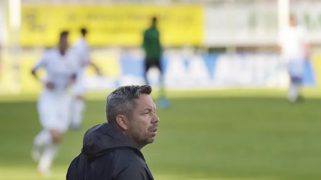 Pavel Horváth při své ligové trenérské premiéře