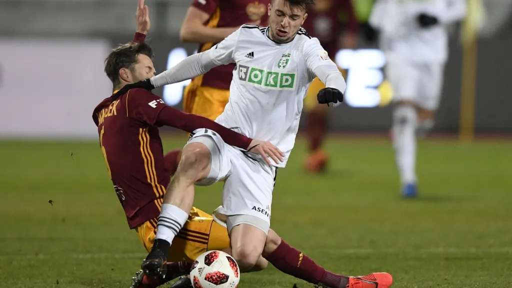 Utkání Dukla - Karviná