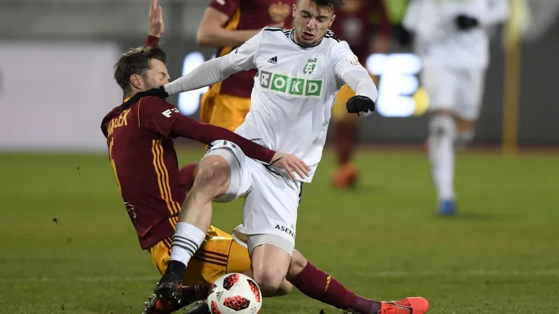 Utkání Dukla - Karviná