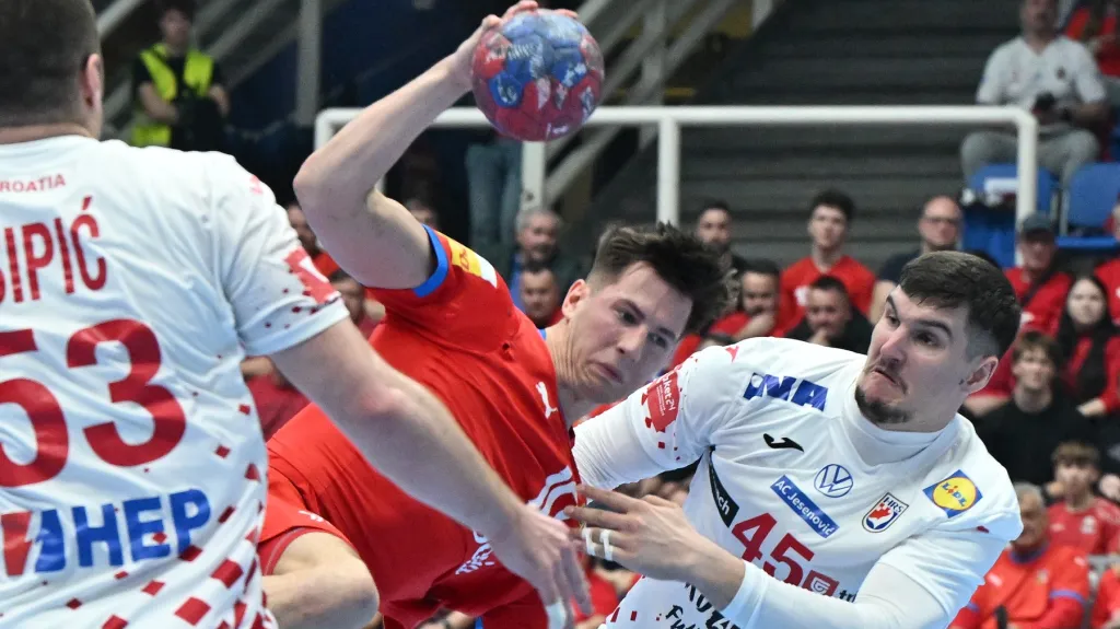 Čeští házenkáři nestačili na Chorvatsko