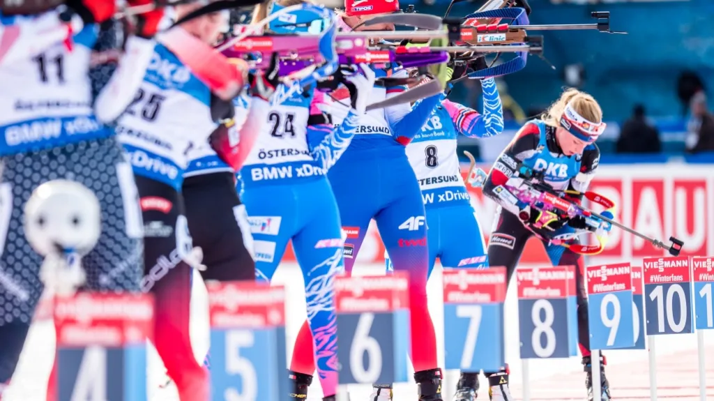 Markéta Davidová okusila, co dokáže östersundská střelnice