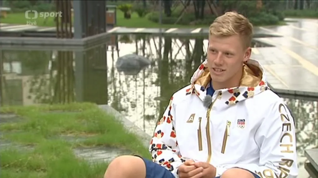 Českým mládežnickým vlajkonošem bude kajakář Rousek