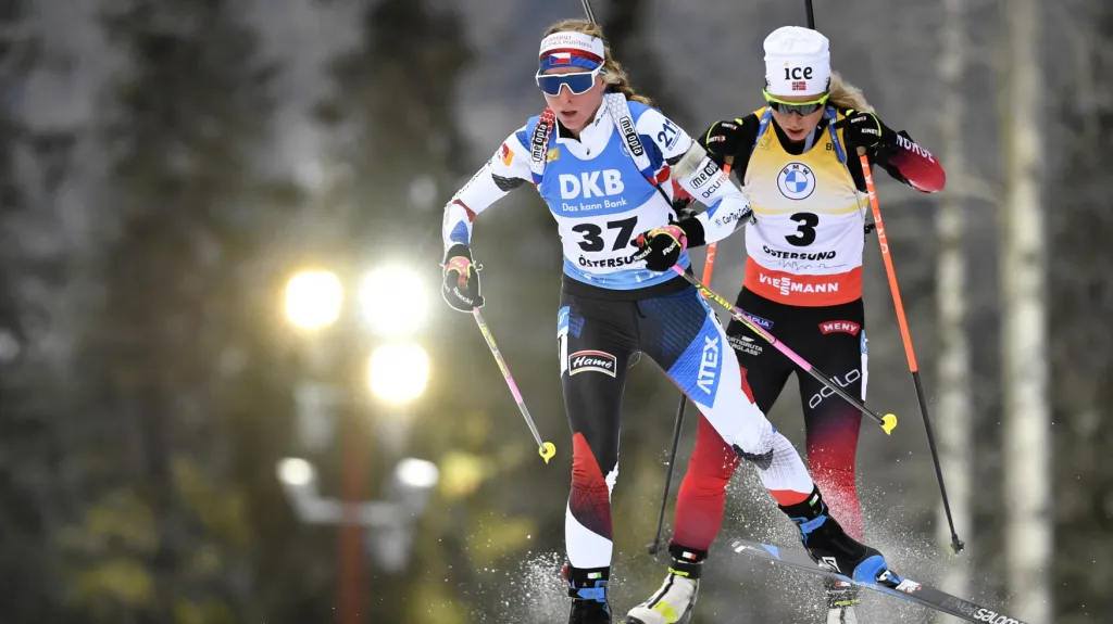 Markéta Davidová a Tiril Eckhoffová