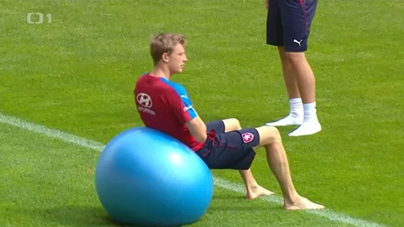 Češi se snažili zapomenout na utkání se Španělskem