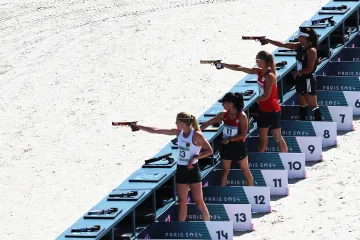 Moderní pětibojařky