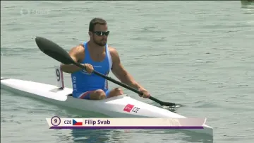 Kajakář Šváb dojel ve finále osmý