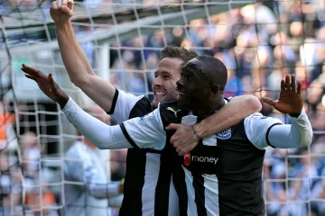 Cissé se raduje z gólu