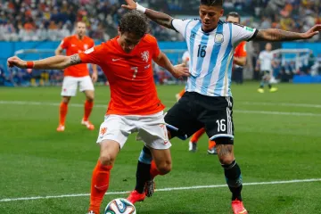 Utkání Nizozemsko - Argentina