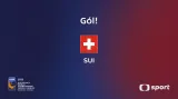 Gól v utkání Švýcarsko – Česko: Marti – 1:0 (2. min.)
