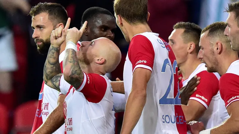 Radost slávistických hráčů