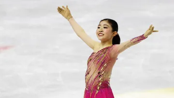 Záznam krátkého programu žen na MS