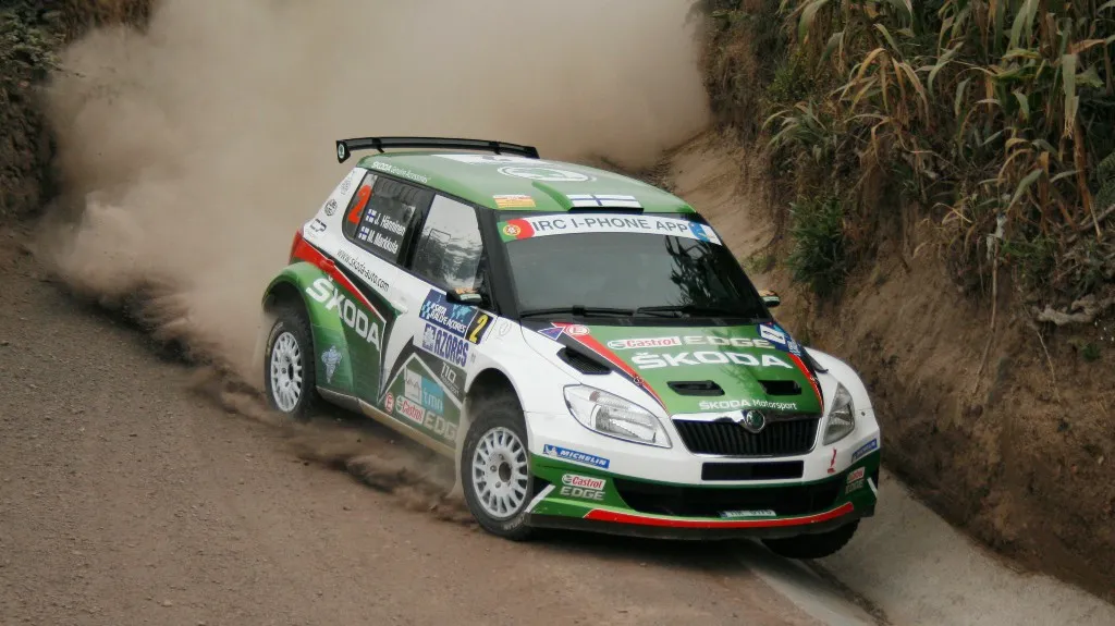 Posádka Juho Hänninen a Andreas Mikkelsen