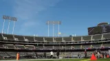 Tribuny stadionu Oakland Coliseum