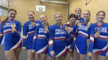 Češky získaly titul mistryň světa v cheerleadingu