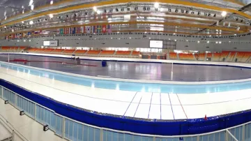 Rychlobruslařská Adler aréna v Soči