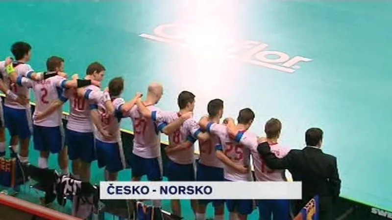Sestřih florbalového zápasu Česko - Norsko