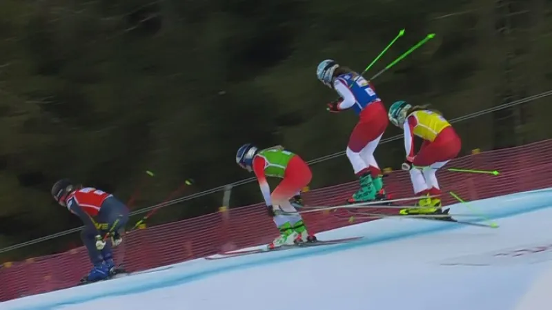 Finále skikrosařek při SP v Innichenu