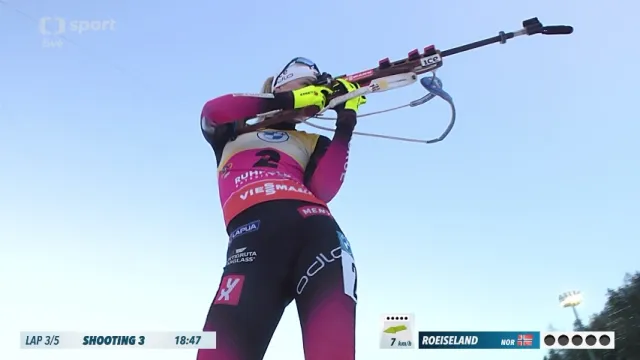 Sestřih stíhačky biatlonistek SP v Ruhpoldingu