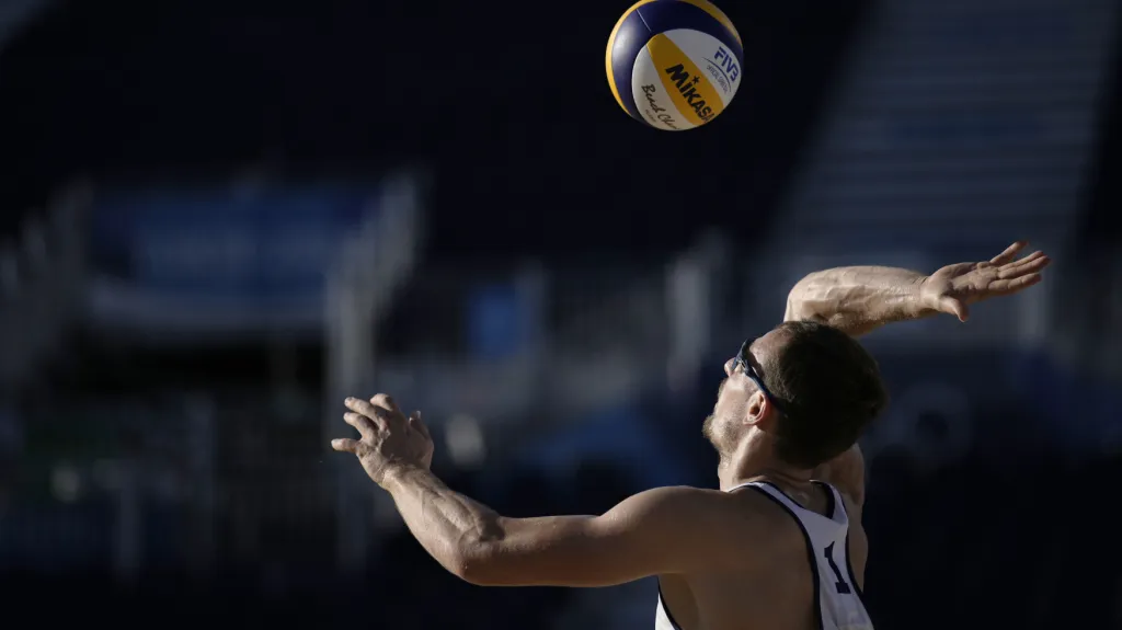 Beachvolejbalista Ondřej Perušič