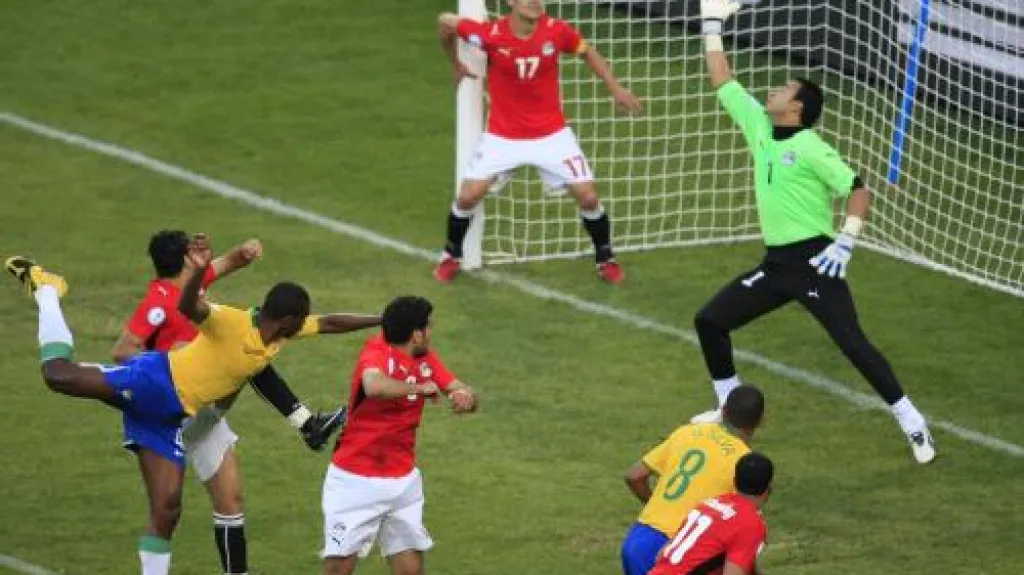 Utkání Brazílie - Egypt