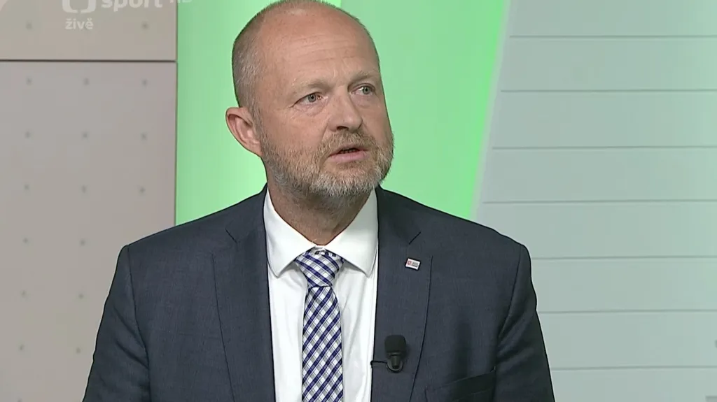 Předseda Národní sportovní agentury Ondřej Šebek