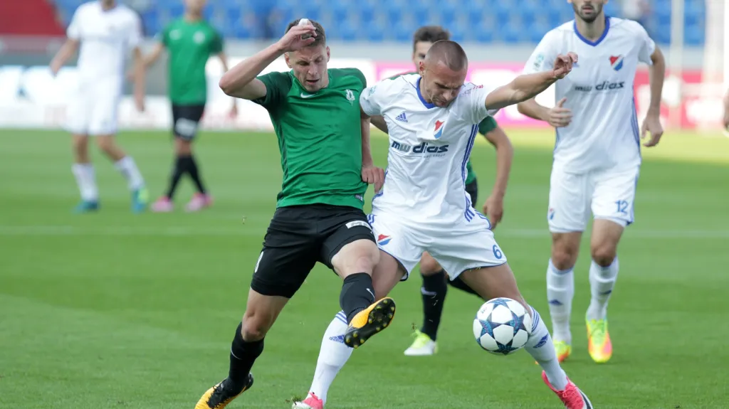 Utkání Baník Ostrava - Jablonec