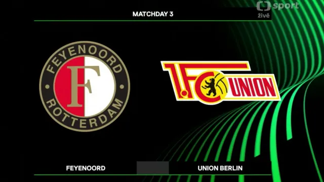 Sestřih utkání Feyenoord - Union Berlín