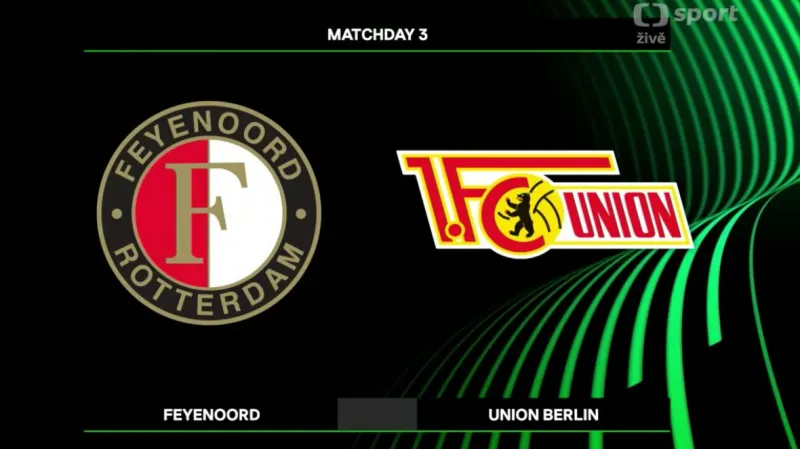 Sestřih utkání Feyenoord - Union Berlín