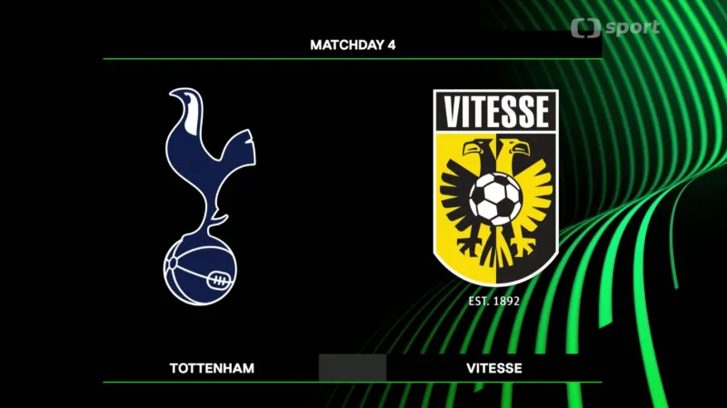 Sestřih utkání Tottenham - Arnhem