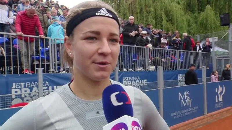 Muchová: Jsem ve finále, je to super