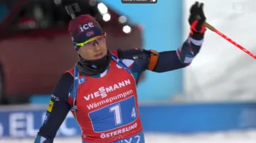 Sestřih štafety biatlonistů v Östersundu