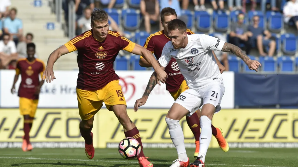 Utkání Slovácko - Dukla Praha