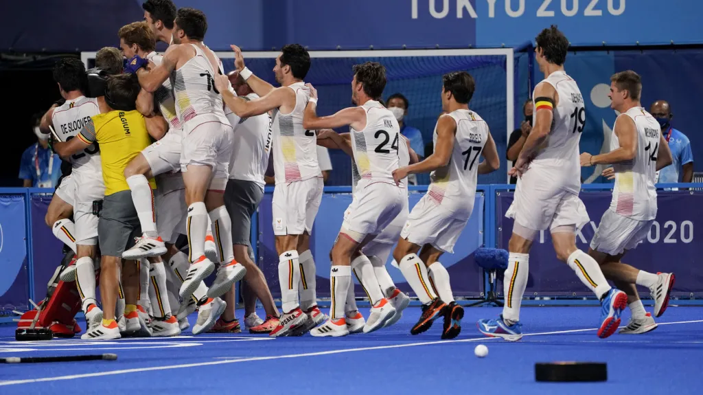 Pozemkáři Belgie slaví zlato na olympijských hrách v Tokiu