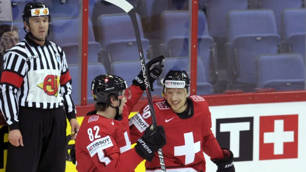 Švýcarští hokejisté